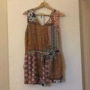 Zara Printed Romper - Small